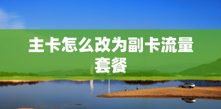 主卡怎么改为副卡流量套餐